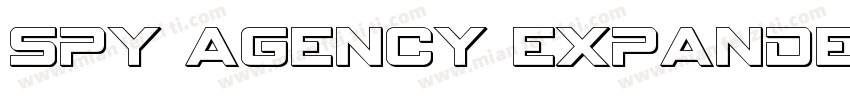 Spy Agency Expanded字体转换
